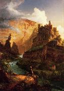 Thomas Cole Valley of the Vaucluse oil painting on canvas